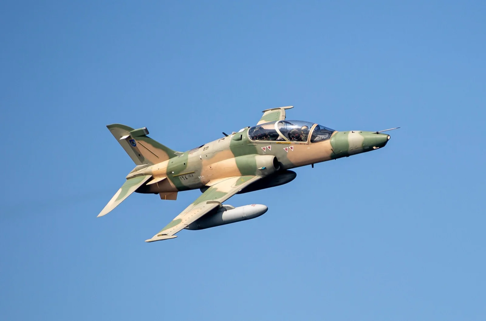 Umman Kraliyet Hava Kuvvetleri BAE Hawk 166 uçağı