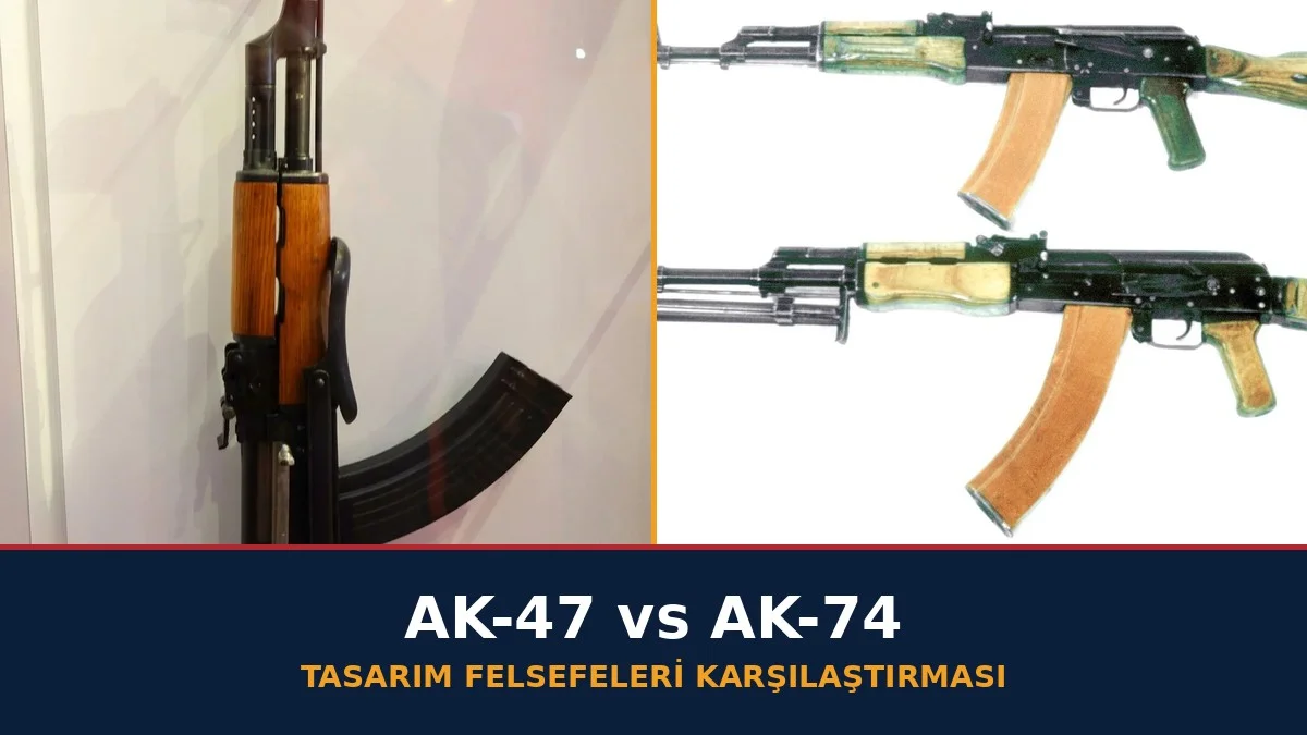 AK-47 ile AK-74 Arasındaki Fark Nedir?