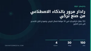 «رادارسان» التركية: 150 رادار مرور بالذكاء الاصطناعي في شمال قبرص ونموذج يناسب مدن الخليج