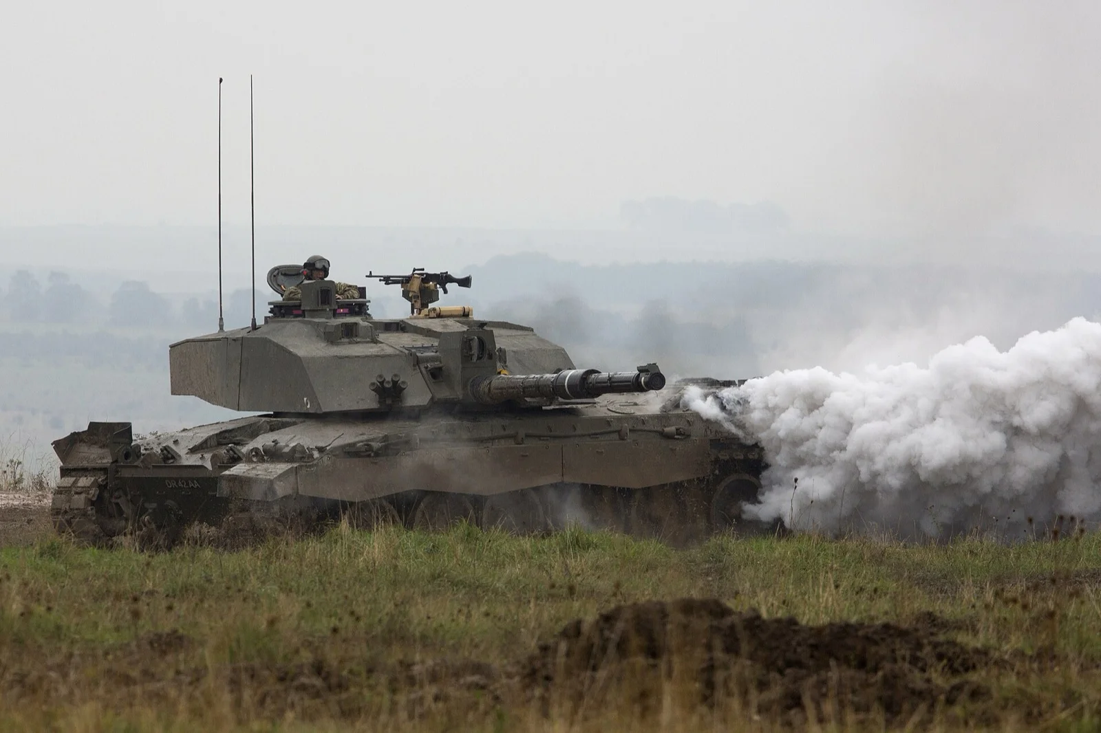 İngiliz Ordusu'na ait Challenger 2 tankı