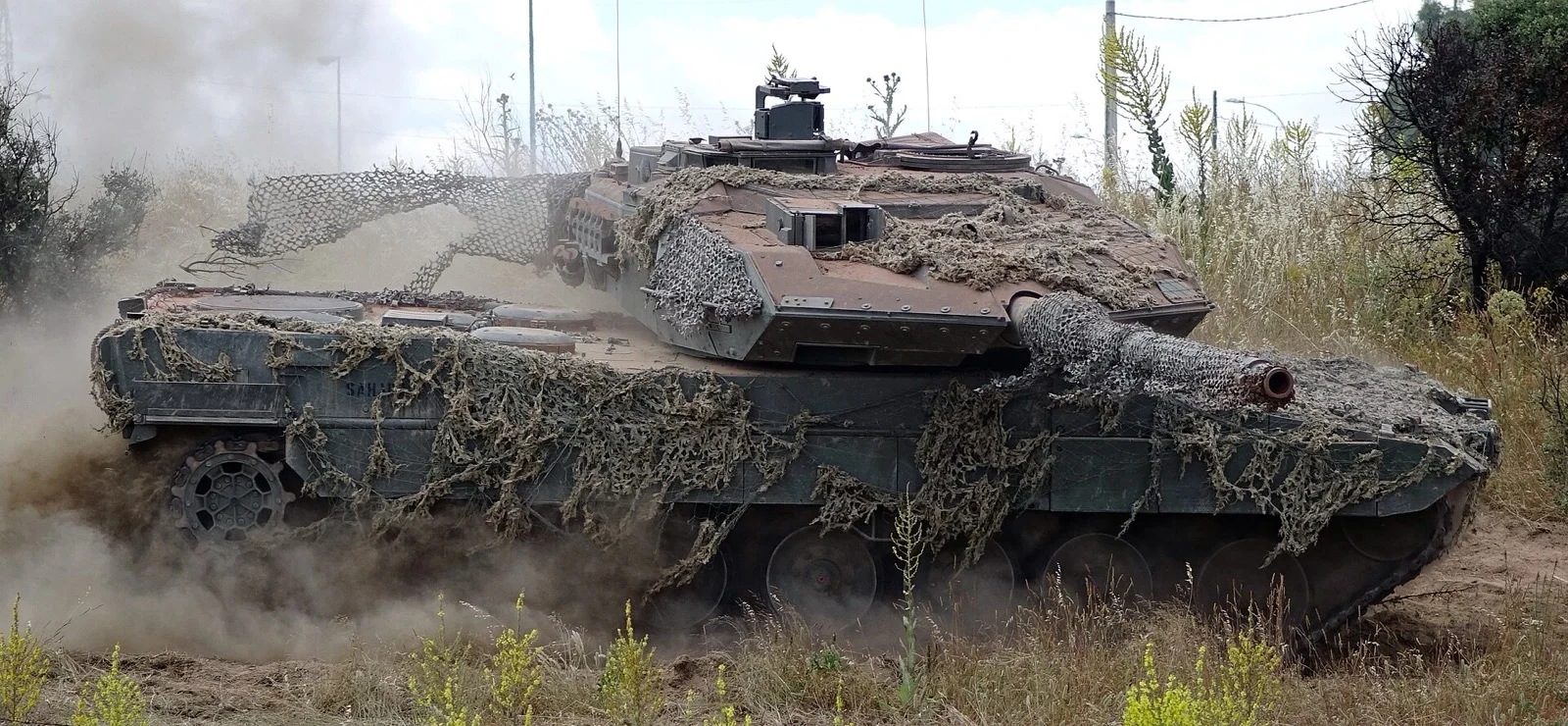 Leopard 2E del Ejército de Tierra español