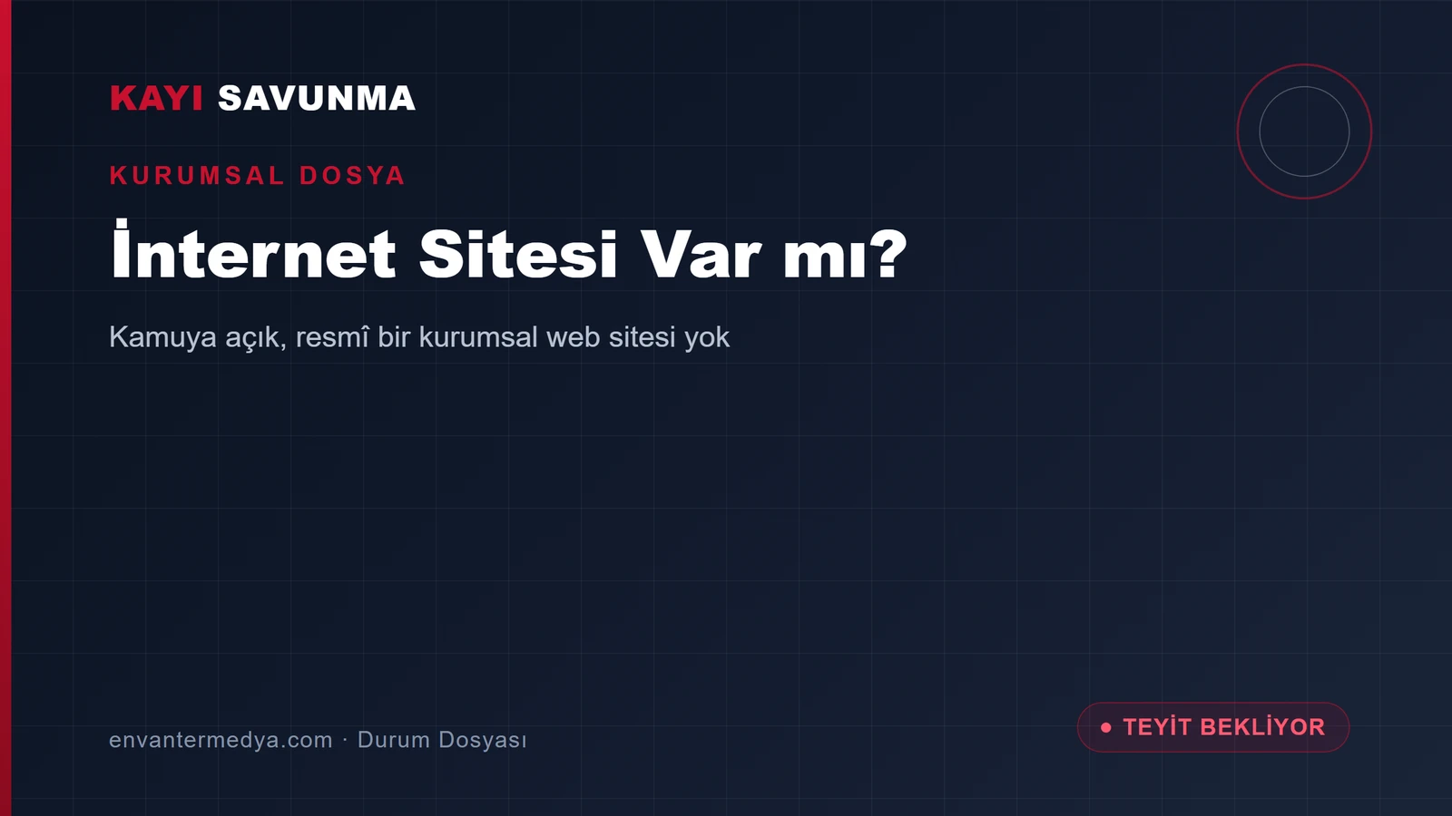 Kayı Savunma’nın internet sitesi var mı?