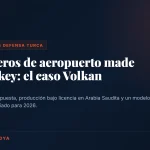 Volkan, el fabricante turco de camiones ARFF que produce bajo licencia en Arabia Saudita