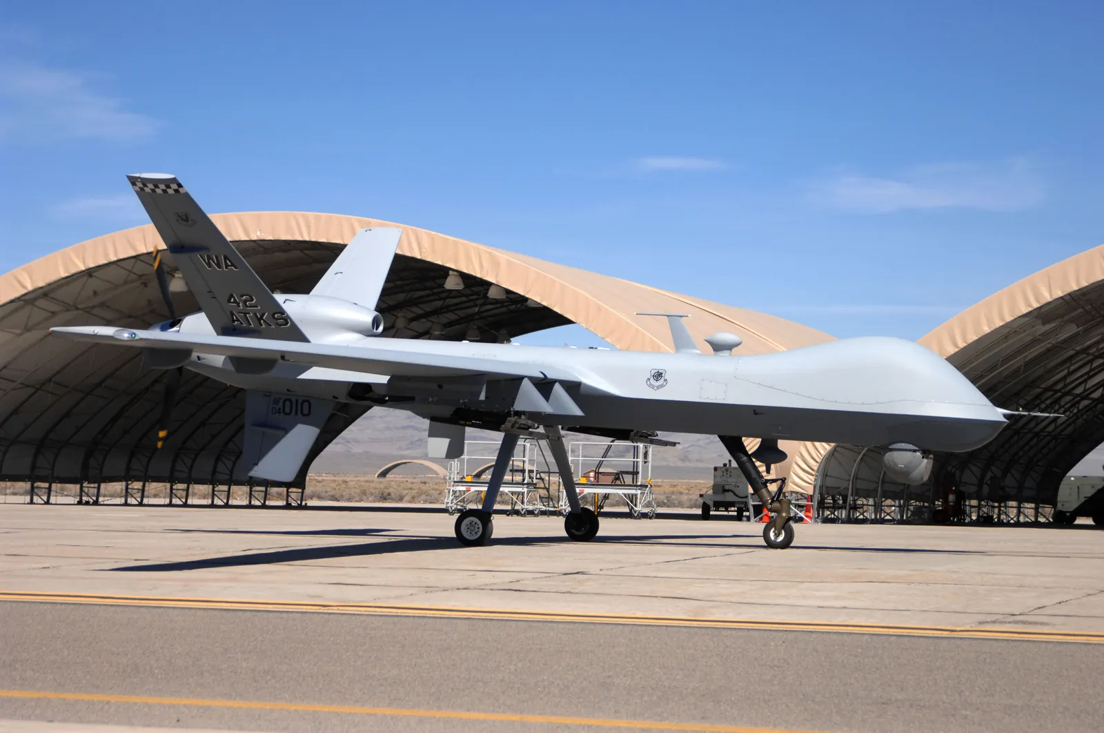 Creech AFB'de ilk MQ-9 Reaper 2007