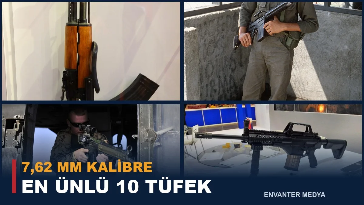 7,62 mm Kullanan En Ünlü 10 Tüfek: AK-47’den MPT-76’ya
