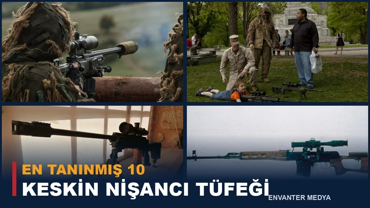 Dünyanın En Tanınmış 10 Keskin Nişancı Tüfeği: 2026 Güncel Liste