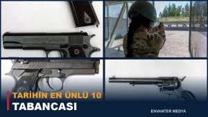 Tarihin En Ünlü 10 Tabancası: Colt 1911’den Glock’a Tasarım Mirası