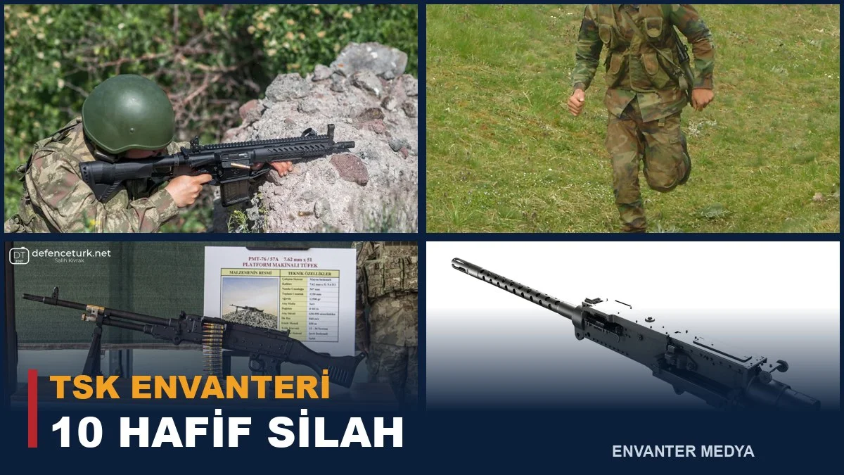 Türk Silahlı Kuvvetlerinde Kullanılan 10 Hafif Silah: G3’ten MPT-76’ya Envanter Dosyası