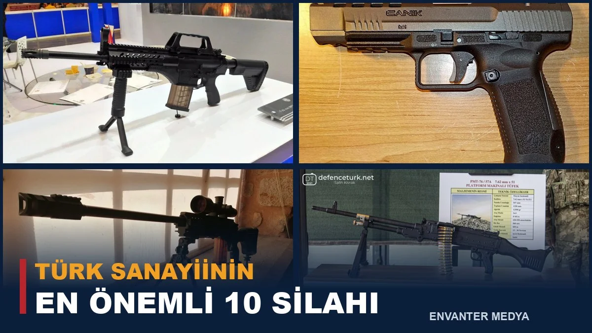 Türk Savunma Sanayiinin En Önemli 10 Hafif Silahı: MPT-76’dan CANiK’e 2026 Listesi