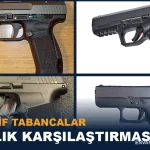 En Hafif Tabancalar: Ağırlıklarıyla Karşılaştırılan 12+ Model (Türk ve Dünya)