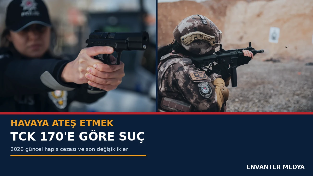 Havaya Ateş Etmenin Cezası Nedir? TCK 170 ve 2026 Güncel Hapis Cezası