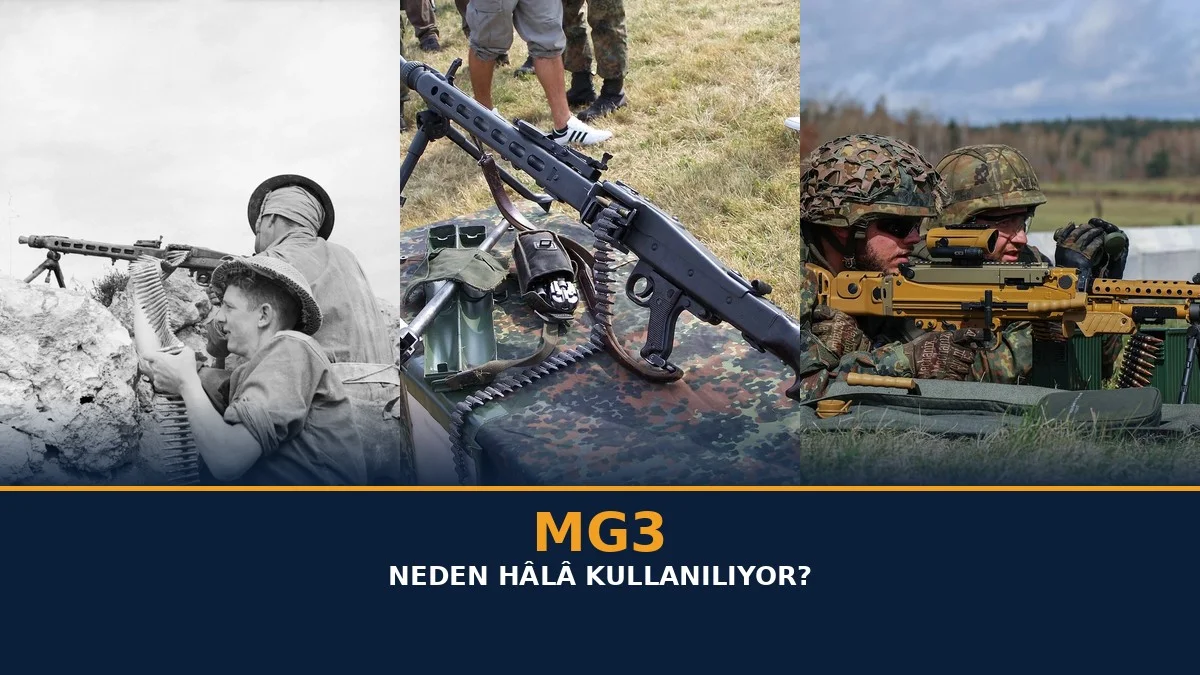 MG3 Neden Hâlâ Kullanılıyor? MG 42’den Miras Kalan Tasarımın Sırrı 3 MG3 Neden Hâlâ Kullanılıyor? MG 42’den Miras Kalan Tasarımın Sırrı