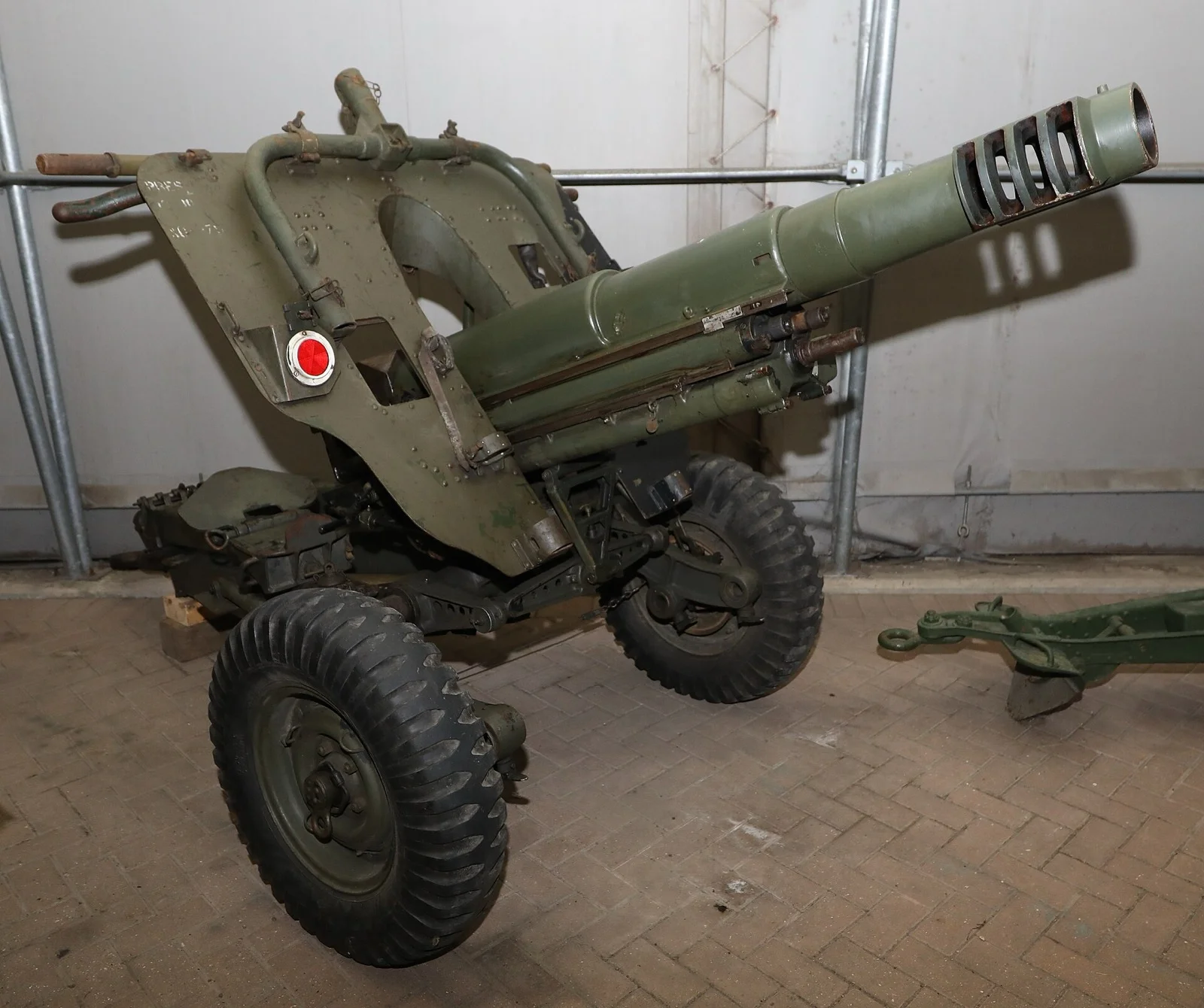 İtalyan yapımı OTO Melara Mod 56 105 mm dağ obüsü