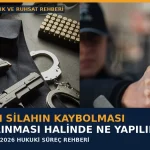 Ruhsatlı Silahın Kaybolması veya Çalınması Halinde Ne Yapılır? (2026)
