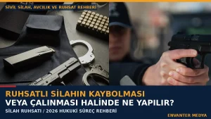 Ruhsatlı Silahın Kaybolması veya Çalınması Halinde Ne Yapılır? (2026)