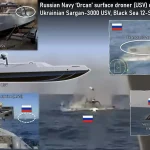 Ukraine’s Sargan-3000 USV Sinks Russian Drone Boat in Black Sea Engagement