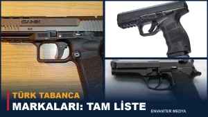 Türk Tabanca Markaları: CANiK, Sarsılmaz, GİRSAN, TİSAŞ ve Diğerleri (Tam Liste 2026)