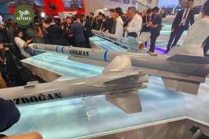 TÜBİTAK SAGE GÖKHAN ramjet motorlu hava-hava füzesi, fuar standında sergileniyor