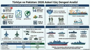 TÜRKİYE VE PAKİSTAN ASKERİ GÜÇ KARŞILAŞTIRMASI 2026: HANGİ ÜLKE DAHA GÜÇLÜ?