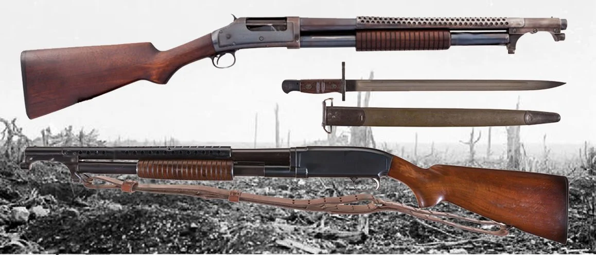 Winchester Model 1897 ve Model 12 siper tüfekleri