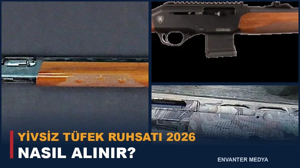 Yivsiz Tüfek (Av Tüfeği) Ruhsatı Nasıl Alınır, Nasıl Yenilenir? 2026
