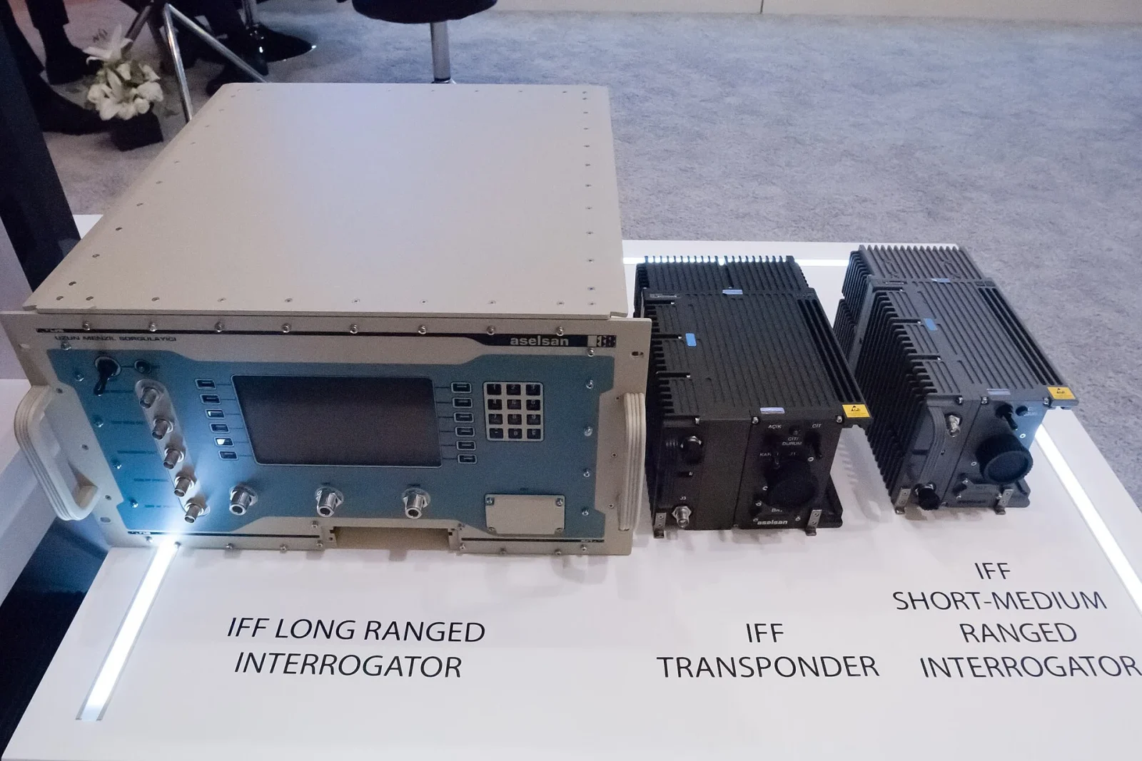 ASELSAN IFF sorgulayıcı ve transponder birimleri