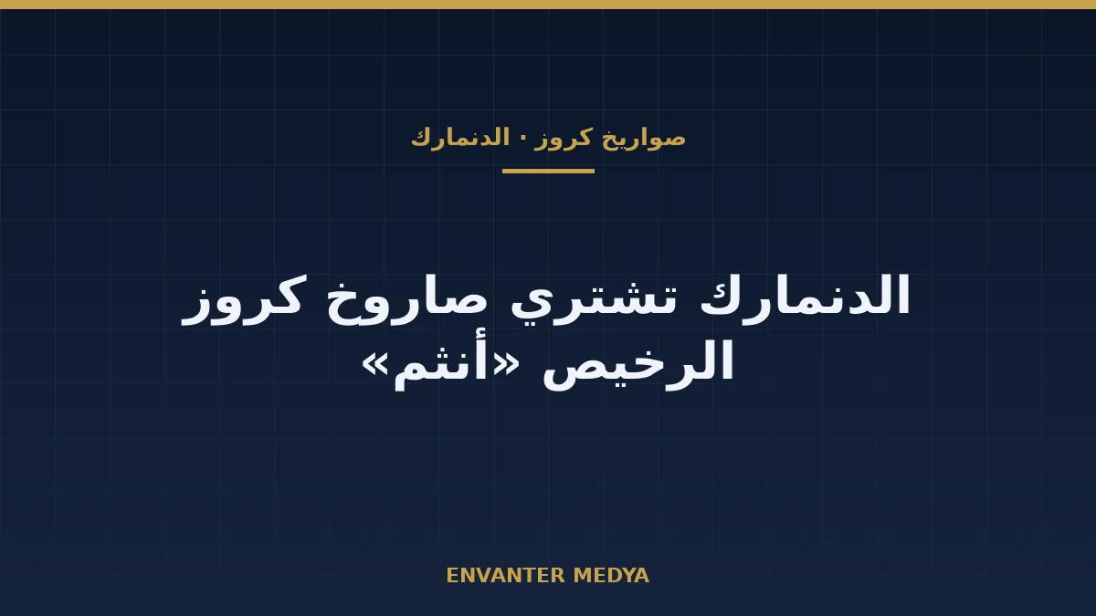 ما هو صاروخ كروز منخفض التكلفة؟ الدنمارك تشتري «أنثم» وتفتح بابًا جديدًا