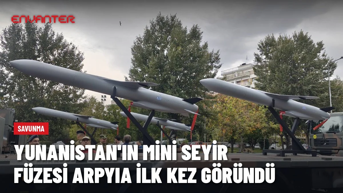 Yunanistan’ın Yeni Mini Seyir Füzesi “Arpyia” 28 Ekim Geçit Töreninde İlk Kez Görüntülendi