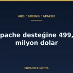 Boeing’e 499,8 Milyon Dolarlık Apache Mühendislik Sözleşmesi: Süre Şubat 2031’e Uzadı