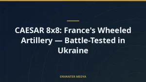 CAESAR 8×8: France’s Wheeled Artillery — Battle-Tested in Ukraine