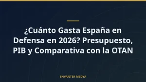¿Cuánto Gasta España en Defensa en 2026? Presupuesto, PIB y Comparativa con la OTAN
