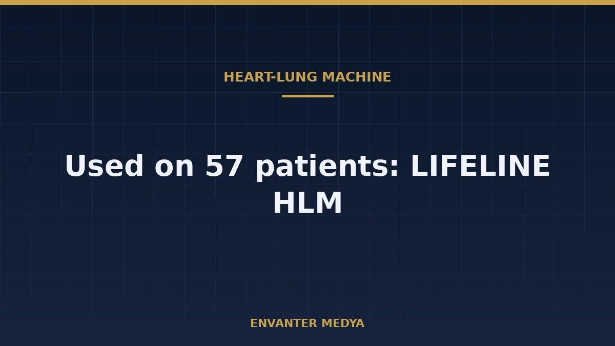 ASELSAN's Heart-Lung Machine Used on 57 Patients: Who Is Behind the '4 Countries' Claim? 1 ASELSAN’s Heart-Lung Machine Used on 57 Patients: Who Is Behind the ‘4 Countries’ Claim?