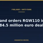 Finland Orders German RGW110 Anti-Tank Weapons in 84.5 Million Euro Deal