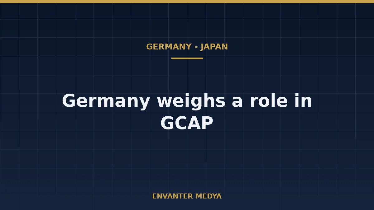 Germany and Japan to Explore Fighter Jet Cooperation After Merz-Takaichi Talks