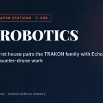 Unirobotics pairs TRAKON remote weapon stations with Echodyne radars for counter-drone role