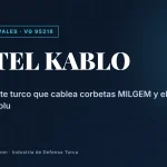 Üntel Kablo, el proveedor turco de cables para buques de guerra MILGEM
