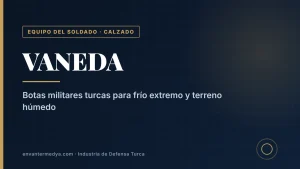 Vaneda, el fabricante turco de botas militares para frío extremo