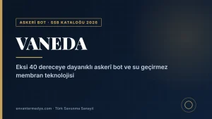 VANEDA, askerî bot ürünüyle SSB 2026 Ürün Kataloğu’nda