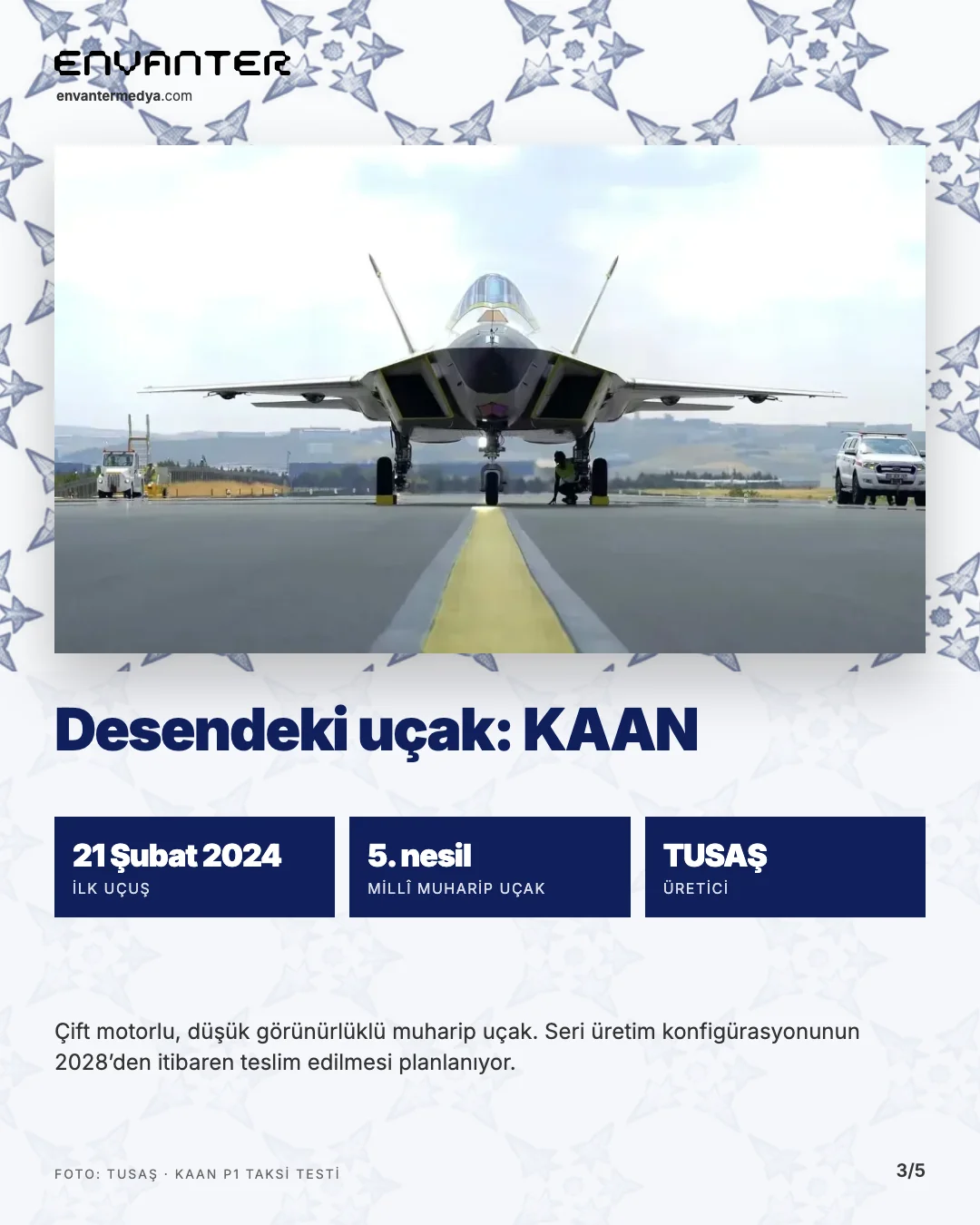 KAAN milli muharip uçağı P1 prototipi pistte
