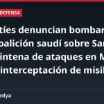 Los hutíes denuncian bombardeos de la coalición saudí sobre Saná y una veintena de ataques en Moca tras la interceptación de misiles