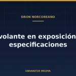 El nuevo dron de ala volante de Corea del Norte: lo que se vio y lo que sigue sin conocerse