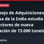 El Consejo de Adquisiciones de Defensa de la India estudia los destructores de nueva generación de 13.000 toneladas
