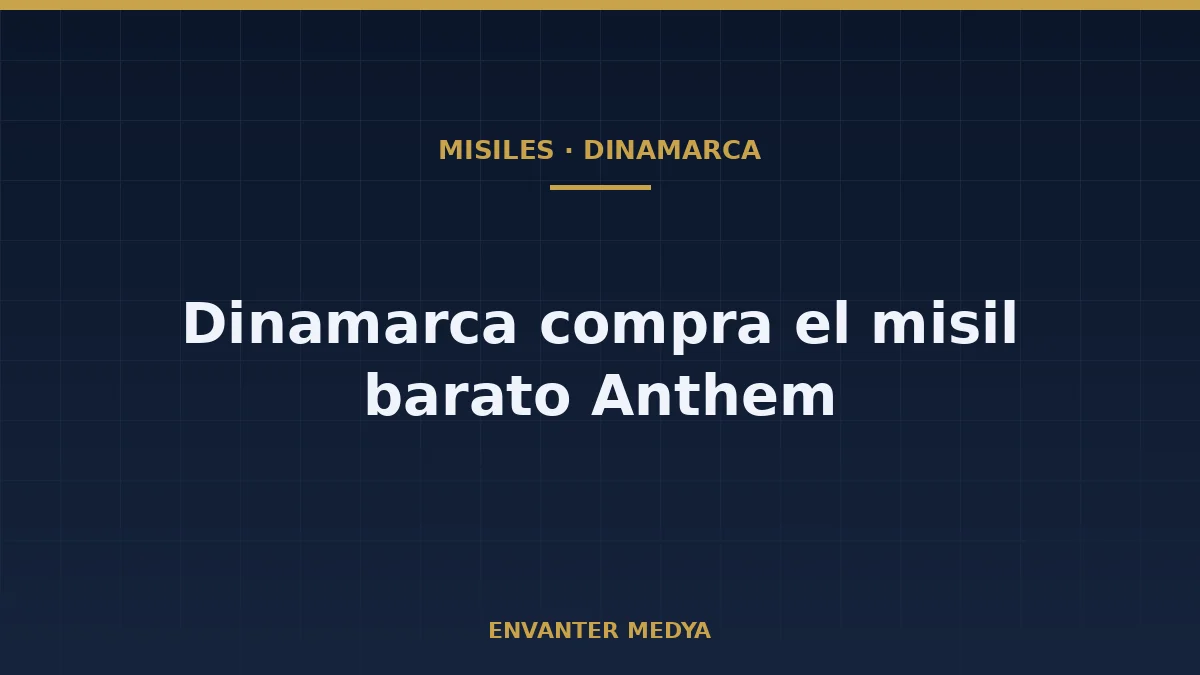 ¿Qué es un misil de crucero de bajo costo? Dinamarca compra el Anthem 1 ¿Qué es un misil de crucero de bajo costo? Dinamarca compra el Anthem