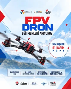 SAHA EXPO Geliri 81 İlde Dron Merkezlerine Gidecek: FPV Eğitmen Başvuruları Açıldı