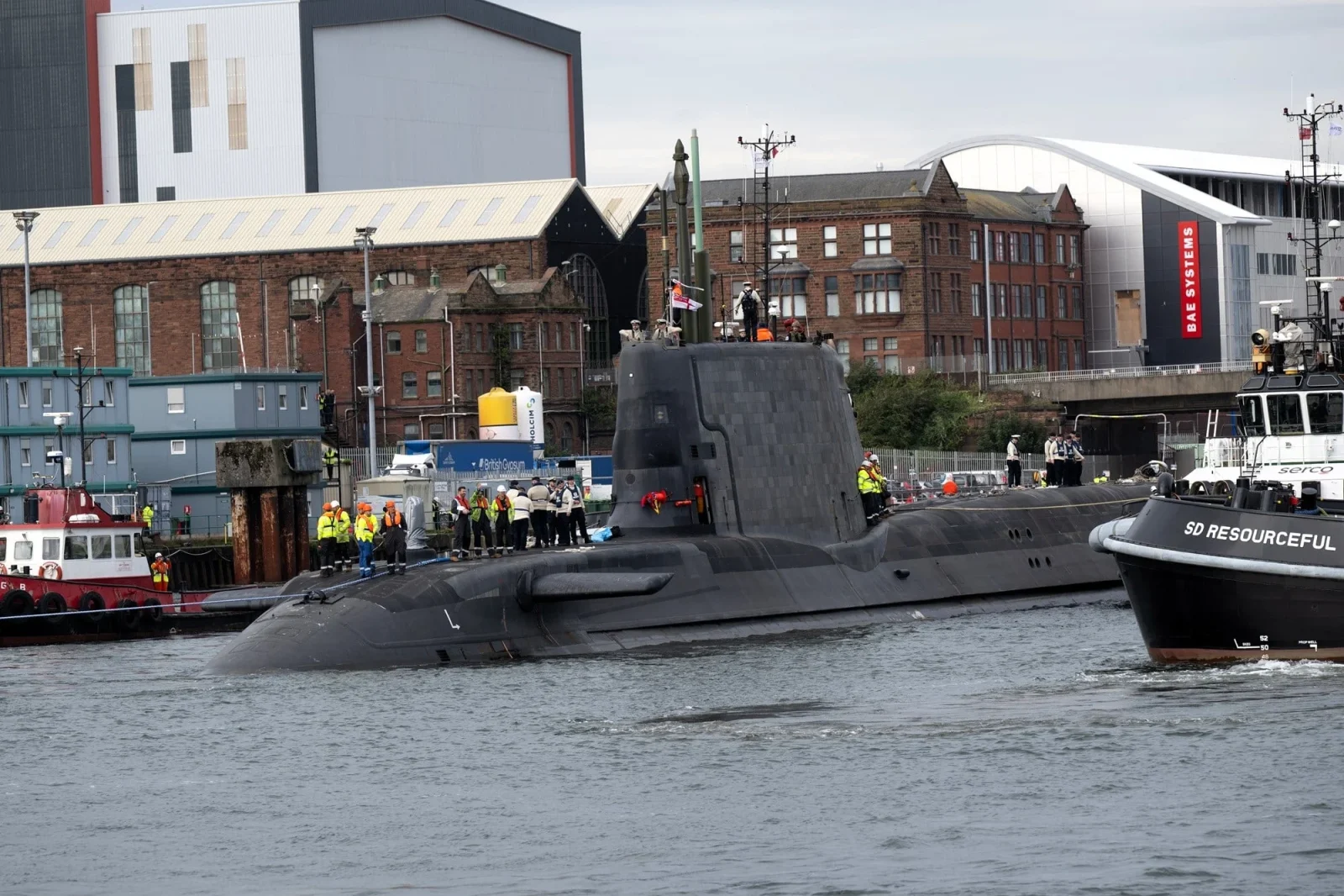 HMS Agamemnon Deniz Tatbikatlarına Başladı: Astute Sınıfının 6. Denizaltısı Denize Açıldı 1 HMS Agamemnon Deniz Tatbikatlarına Başladı: Astute Sınıfının 6. Denizaltısı Denize Açıldı
