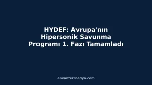 HYDEF: Europe’s Hypersonic Interceptor Completes Phase One