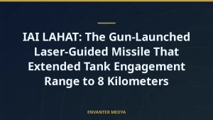 IAI LAHAT: The Gun-Launched Laser-Guided Missile That Extended Tank Engagement Range to 8 Kilometers