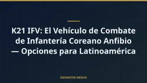 K21 IFV: El Vehículo de Combate de Infantería Coreano Anfibio — Opciones para Latinoamérica
