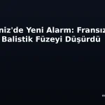 Kızıldeniz’de Yeni Alarm: Fransız Savaş Gemisi, Belçika Mayın Avcısı Yakınında Balistik Füzeyi Düşürdü