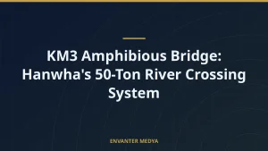 KM3 Amphibious Bridge: Hanwha’s 50-Ton River Crossing System